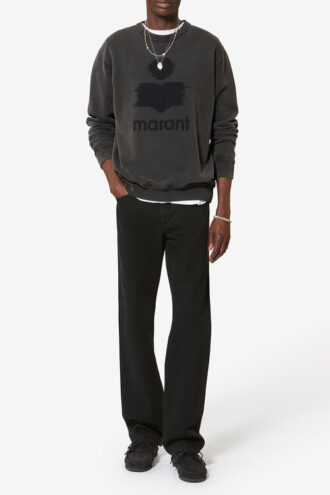 Sweat-shirt en coton Mikoy avec logo