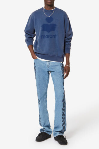 Sweat-shirt en coton Mikoy avec logo