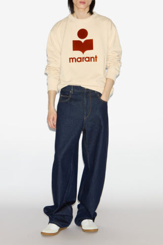 Sweat-shirt en coton Mikoy avec logo