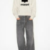 Sweat-shirt en coton Mikoy avec logo