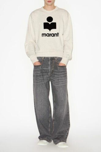 Sweat-shirt en coton Mikoy avec logo