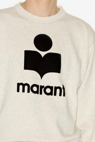Sweat-shirt en coton Mikoy avec logo