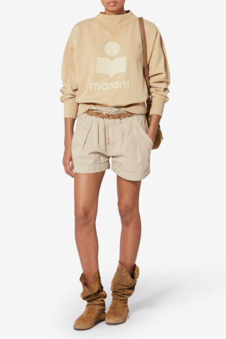 Sweat-shirt en coton Moby avec logo