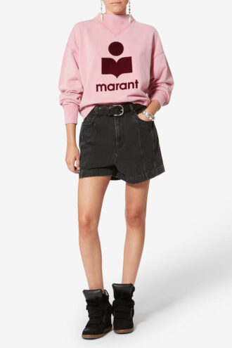 Sweat-shirt en coton Moby avec logo
