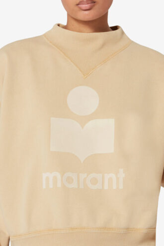 Sweat-shirt en coton Moby avec logo