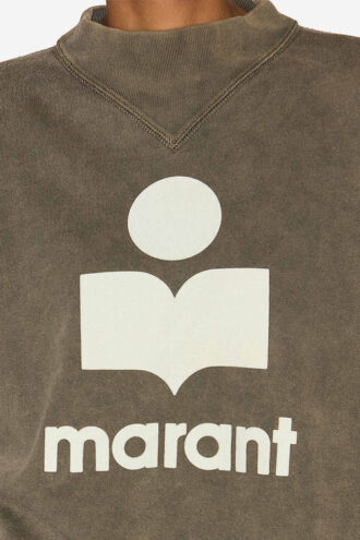 Sweat-shirt en coton Moby avec logo