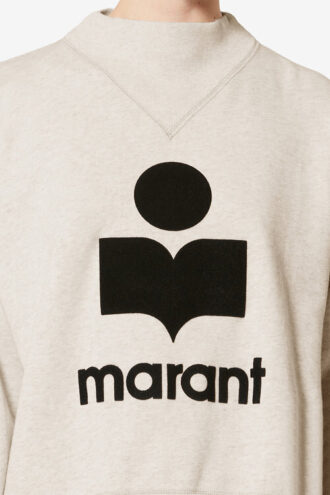 Sweat-shirt en coton Moby avec logo