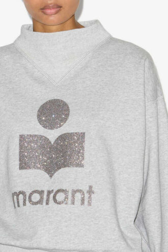 Sweat-shirt en coton Moby avec logo