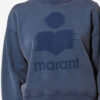 Sweat-shirt en coton Mobyli avec logo Sweat-shirt en coton Mobyli avec logo