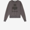 Sweat-shirt en coton Mobyli avec logo