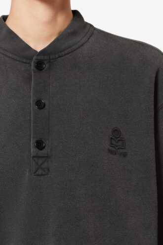 Sweat-shirt en coton Simony avec logo