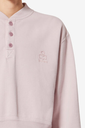 Sweat-shirt en coton Simony avec logo
