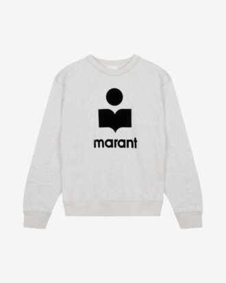 Sweat-shirt en jersey Mikoy avec logo brodé