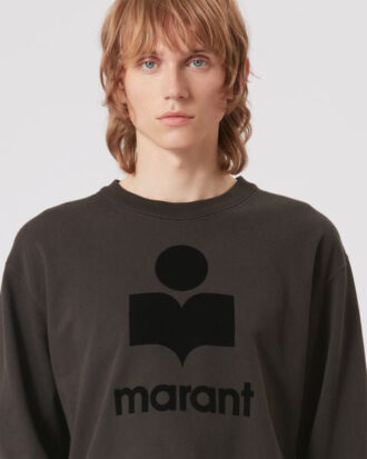 Sweat-shirt en jersey Mikoy avec logo brodé