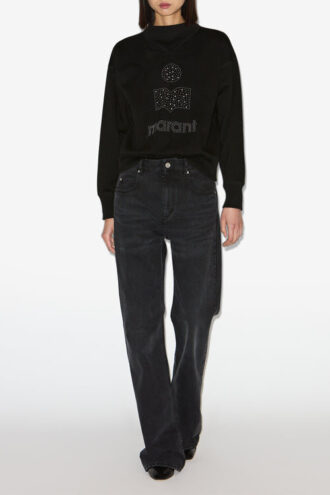 Sweat-shirt en molleton de coton Moby