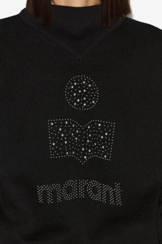 Sweat-shirt en molleton de coton Moby