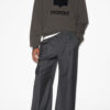 Sweat-shirt en molleton Mikoy avec logo oversize