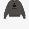 Sweat-shirt en molleton Mikoy avec logo oversize