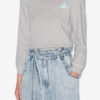 Sweat-shirt Prissa en coton à épaules structurées Sweat-shirt Prissa en coton à épaules structurées