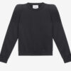 Sweat-shirt Prissa en coton à épaules structurées Sweat-shirt Prissa en coton à épaules structurées