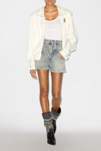 Sweat-shirt zippé en jersey Madilia Sweat-shirt zippé en jersey Madilia