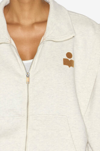 Sweat-shirt zippé en jersey Madilia Sweat-shirt zippé en jersey Madilia