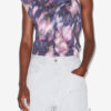 T-shirt asymétrique en coton imprimé Nayda T-shirt asymétrique en coton imprimé Nayda