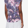 T-shirt asymétrique en coton imprimé Nayda T-shirt asymétrique en coton imprimé Nayda