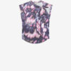 T-shirt asymétrique en coton imprimé Nayda T-shirt asymétrique en coton imprimé Nayda