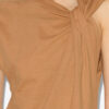 T-shirt asymétrique en coton Nayda