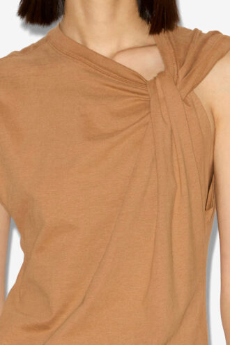 T-shirt asymétrique en coton Nayda T-shirt asymétrique en coton Nayda