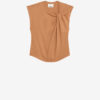 T-shirt asymétrique en coton Nayda