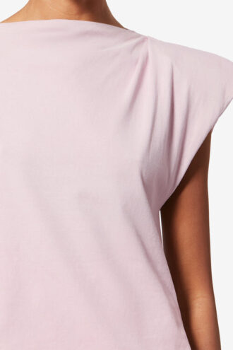 T-shirt asymétrique en coton Sebani