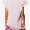 T-shirt asymétrique en coton Sebani