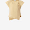 T-shirt asymétrique en coton Sebani