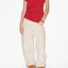 T-shirt asymétrique en coton uni Sebani T-shirt asymétrique en coton uni Sebani