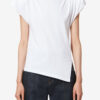 T-shirt asymétrique à manches courtes Sebani T-shirt asymétrique à manches courtes Sebani