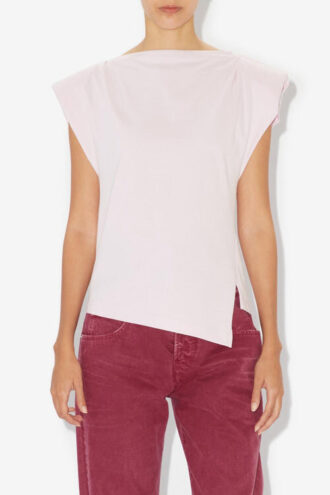 T-shirt asymétrique rembourré Sebani