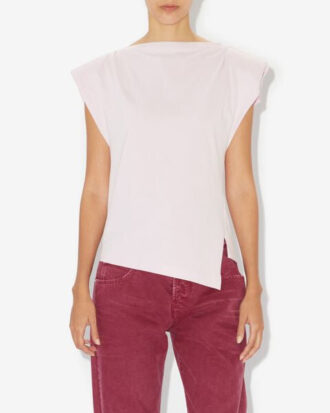 T-shirt asymétrique rembourré Sebani