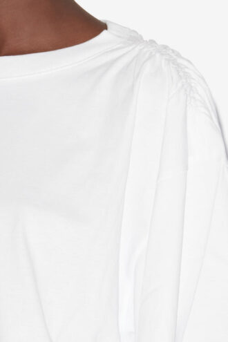 T-shirt court Laurea en coton uni