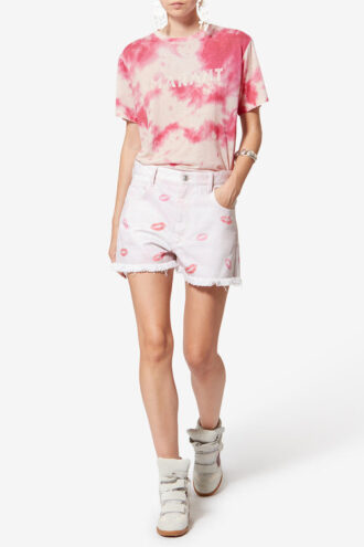 T-shirt en coton avec logo Zewel