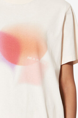 T-shirt en coton imprimé Zewel