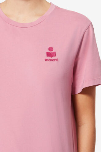 T-shirt en coton à manches courtes Aby
