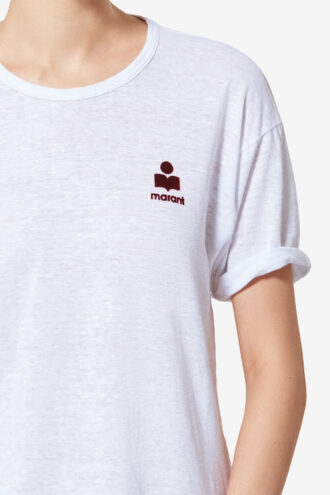 T-shirt en lin Koldia avec logo