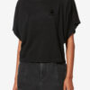 T-shirt en lin Kyanzae avec logo