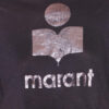 T-shirt en lin Zewel avec logo