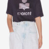 T-shirt en lin Zewel avec logo