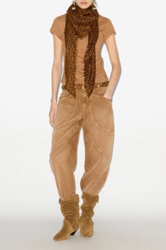 T-shirt froncé Maelie