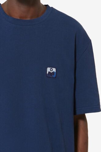 T-shirt Hugo à manches courtes en coton avec patch