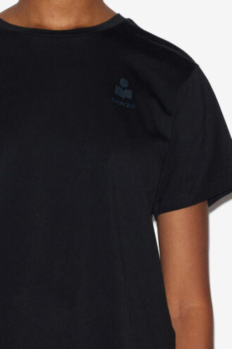 T-shirt à manches courtes en coton avec logo Mody